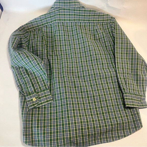 Abercrombie & Fitch Green and Blue Plaid Button Up - Vintage - Picture 8 of 8